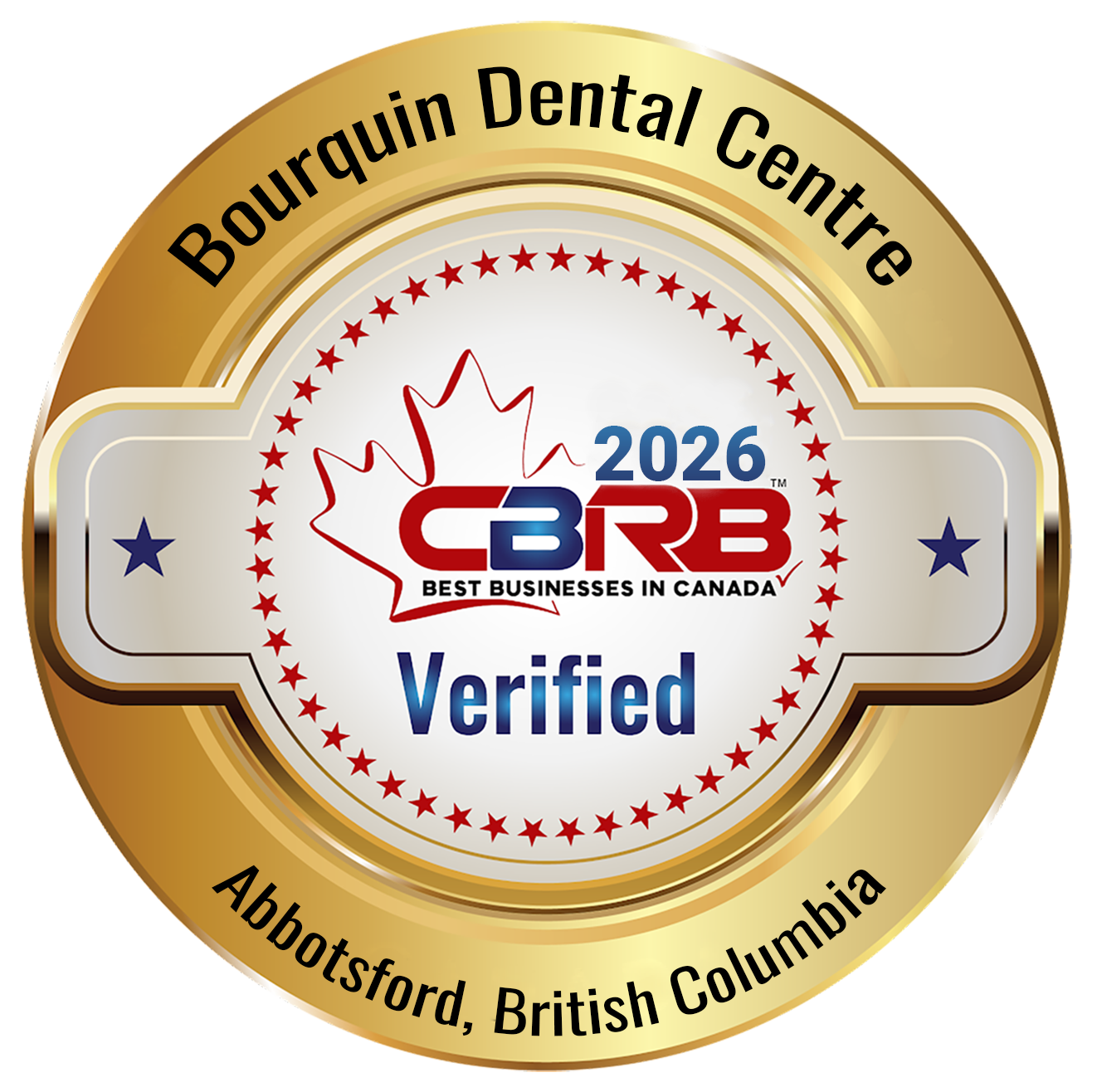 2026 CBRB Bourquin Dental Centre Badge